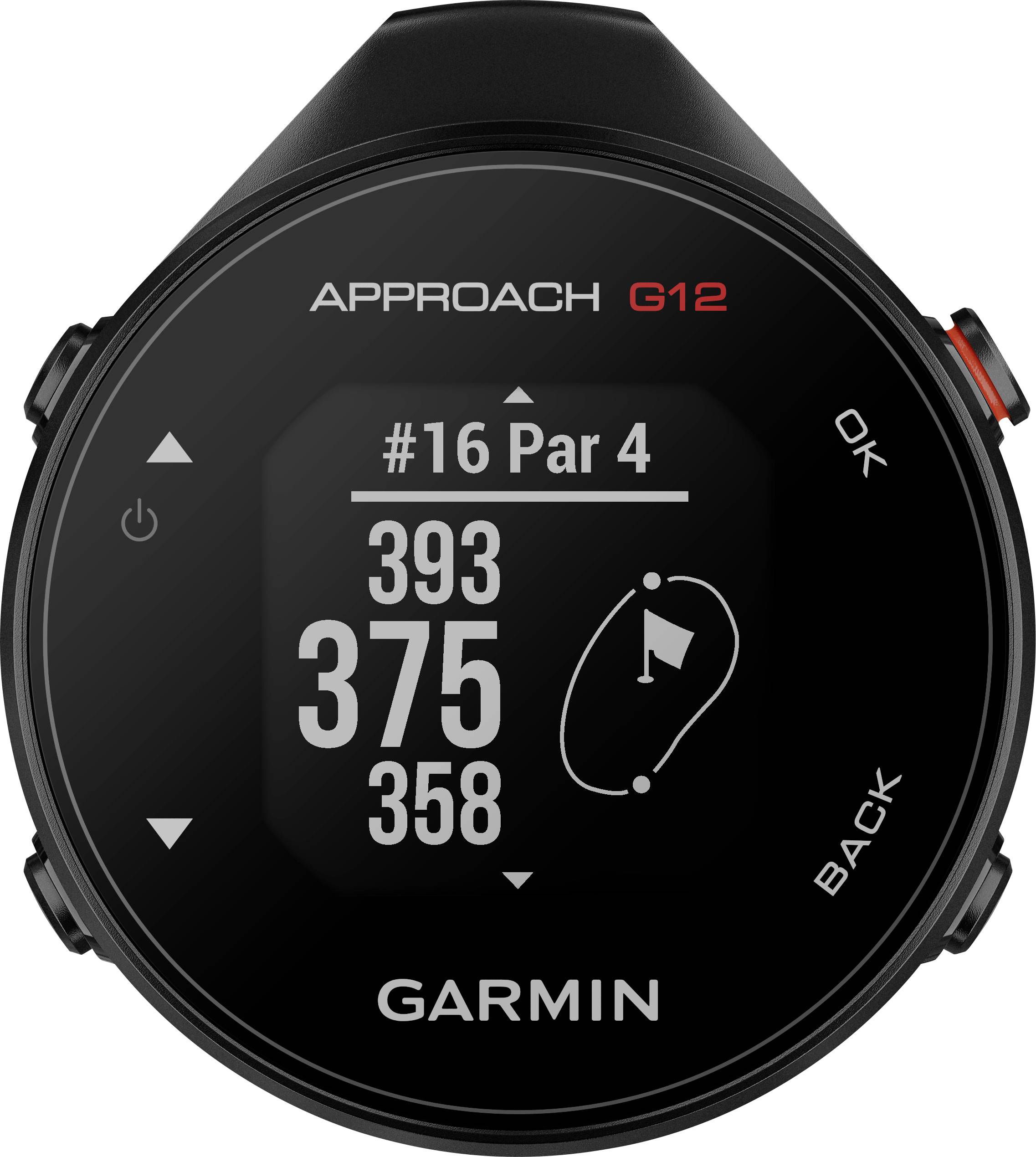 Garmin Approach G12 Sportuhr Schwarz
