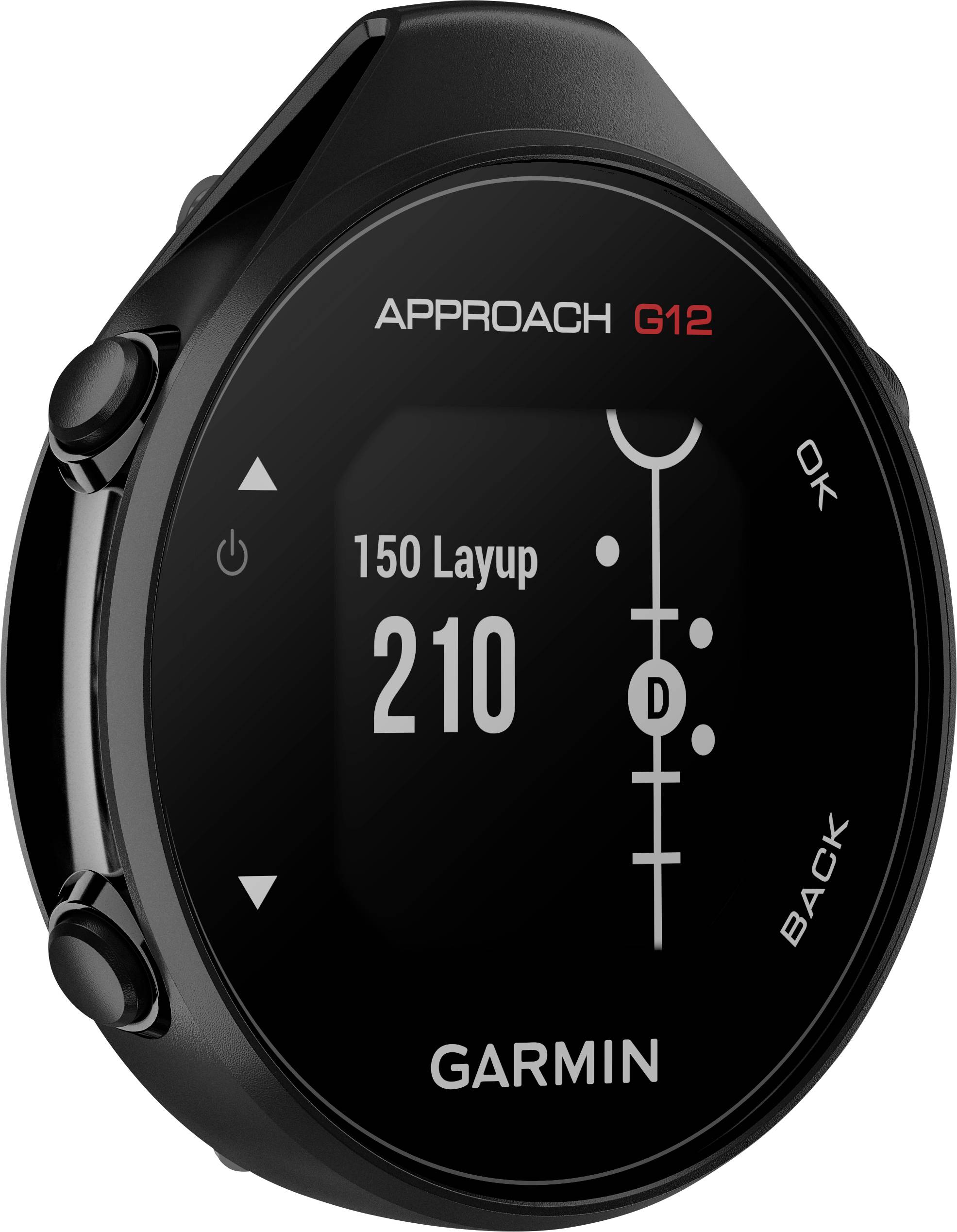 Garmin Approach G12 Sportuhr Schwarz