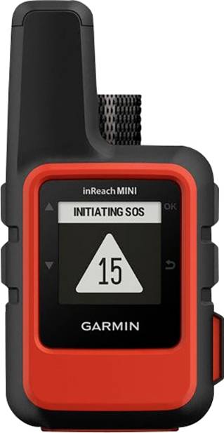 Garmin inReach Mini Outdoor Navi Wandern Bluetooth®, GPS, spritzwassergeschützt