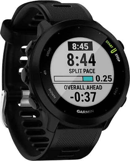 Garmin Forerunner 55 GPS, EU, Black GPS-Laufuhr 42 mm Schwarz