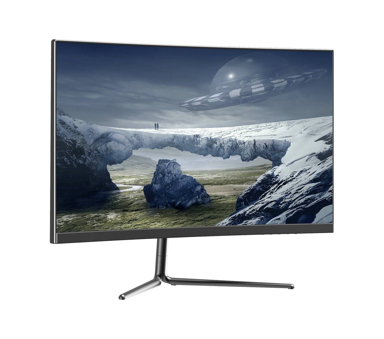 LC Power LC-M27-FHD-240-C Gaming Monitor EEK F (A - G) 68.6 cm (27 Zoll) 1920 x 1080 Pixel 16:9 1 ms Audio, stereo (3.5 mm Klinke), DisplayPort