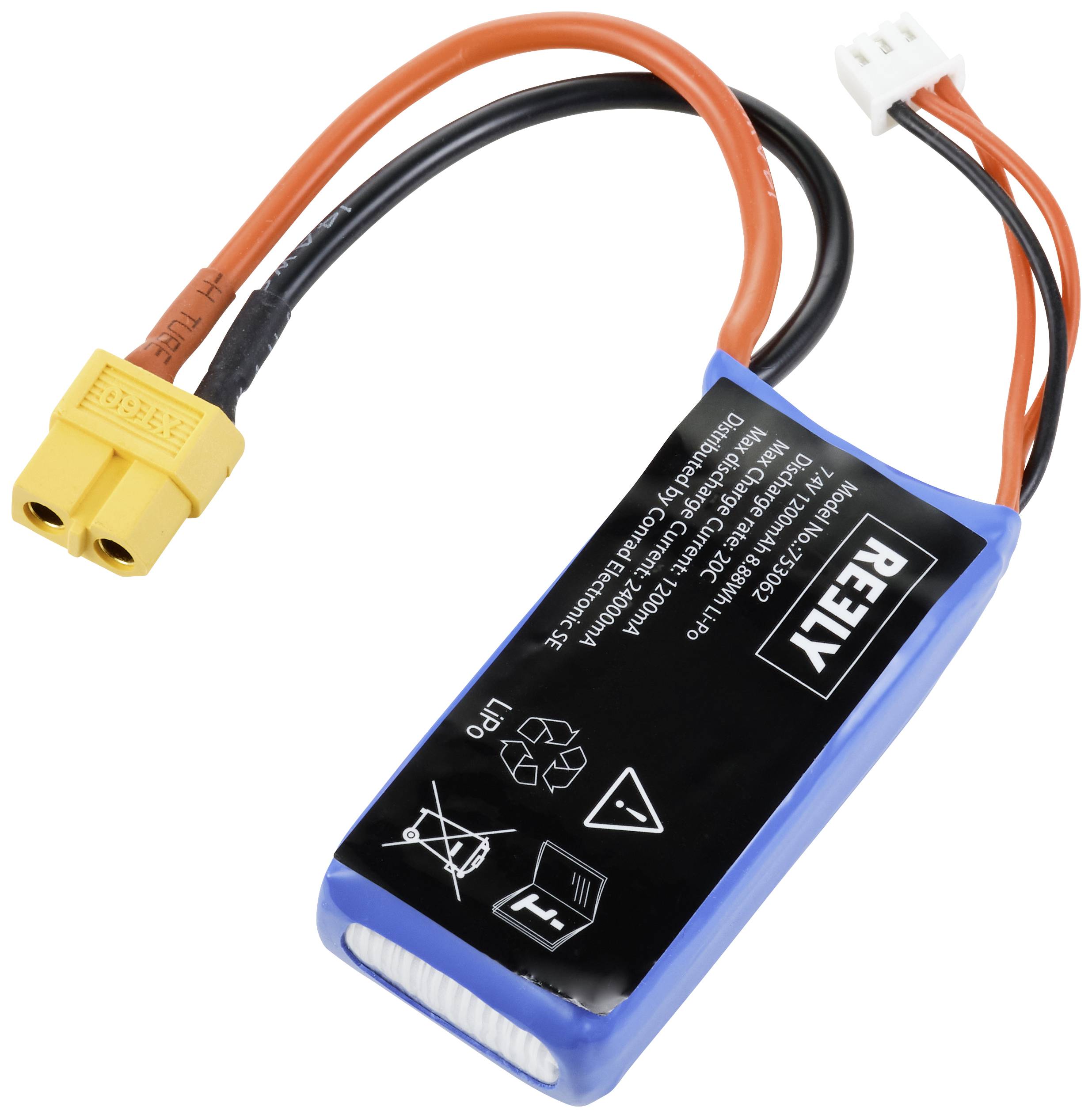 Reely Ersatzteil Akku Passend für Modell (Modellbau): Mini Hawk