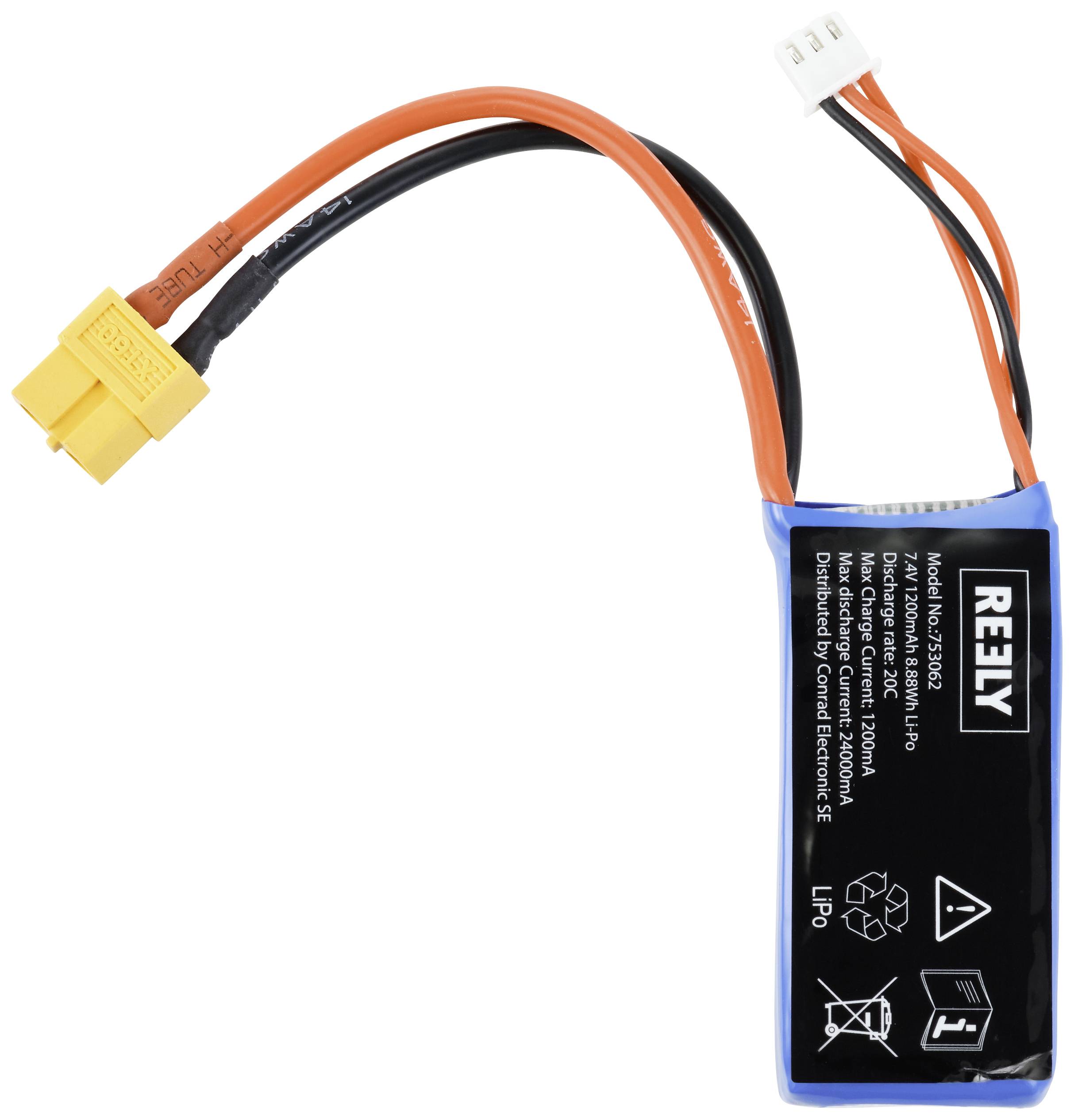 Reely Ersatzteil Akku Passend für Modell (Modellbau): Mini Hawk