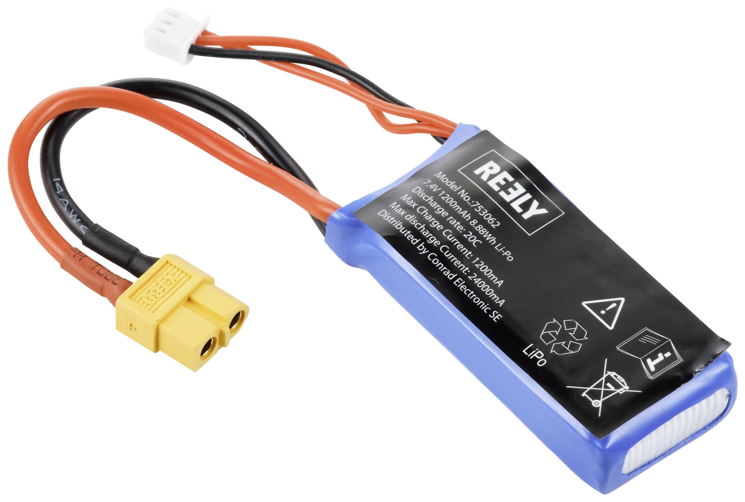 Reely Ersatzteil Akku Passend für Modell (Modellbau): Mini Hawk