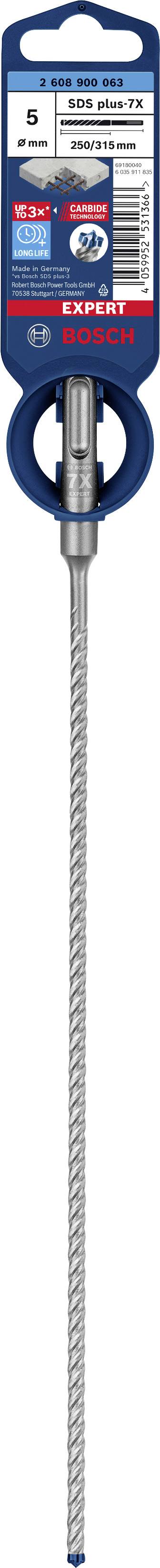 Bosch SDS-max-5X Bohrer 14 mm, Länge 400 mm, Präzisionsbohren durch stabile Konstruktion, geeignet für Beton und Mauerwerk.