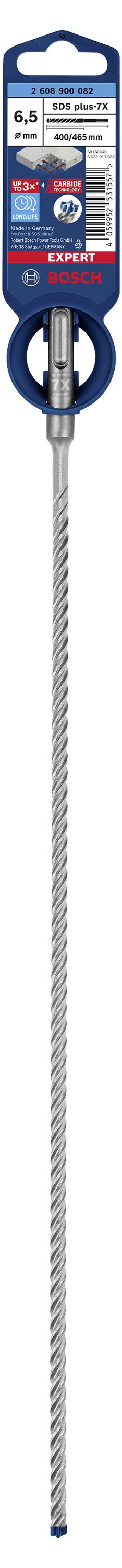 Bosch Accessories EXPERT SDS plus-7X 2608900082 Hammerbohrer 1 Stück 6.50 mm Gesamtlänge 465 mm SDS-Plus 1 St.
