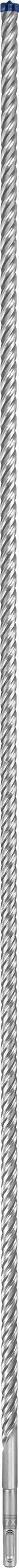 Graues Metalltor mit Parallelstreifen, leicht geöffnet.