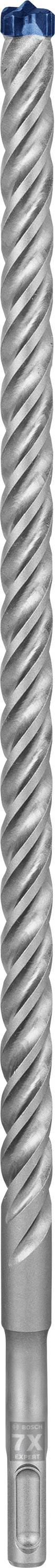 Ein metallener Schraubanker mit spiralförmigen Gewinden, geeignet für das Befestigen von schweren Lasten in Beton.