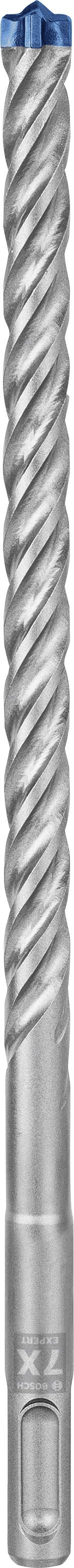 Metallbohrer mit spiralförmiger Rille und blauer Spitze, geeignet für präzises Bohren von Löchern in verschiedene Materialien.