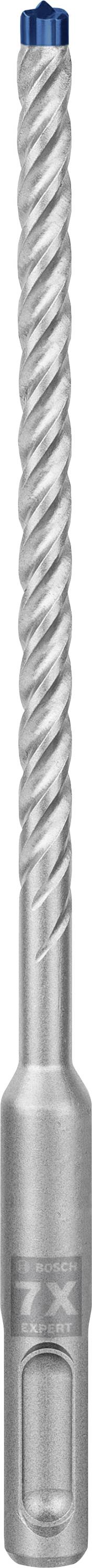 Bohrer mit spiralverzahnter Spitze und blauem Ende. Geeignet für präzises Bohren in harten Materialien.