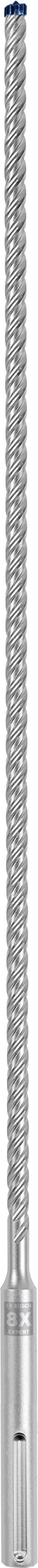 Ein langer, silberner, zylindrischer Metallstab mit einem schmalen, geriffelten Griff und einer spitzen Spitze unten. Geeignet für technische Anwendungen.