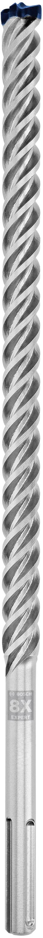 Ein silberner Spiralbohrer mit metallischen Rillen, geeignet für präzises Bohren in Metalloberflächen.