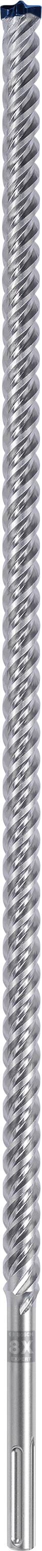 Metallschraubenbohrer mit spiraligen Schneidkanten und glänzendem Finish. Verwendet zum Bohren in Metalloberflächen.