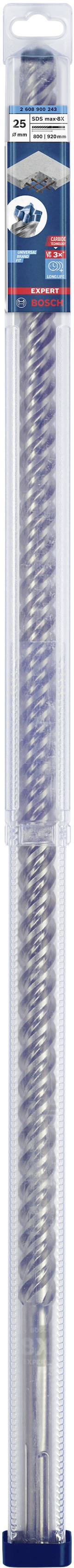 Bosch Accessories EXPERT SDS max-8X 2608900243 Hammerbohrer 1 Stück 25.00 mm Gesamtlänge 920 mm SDS-Max 1 St.