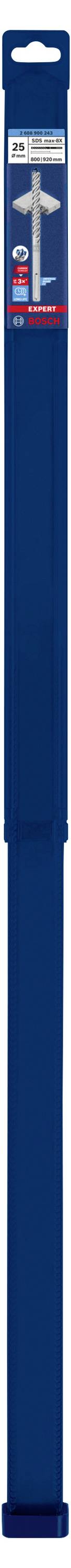 Ein blauer Pinsel in Originalverpackung, für Acrylfarben geeignet, mit rotem Logo und Größeninformation auf der Verpackung.