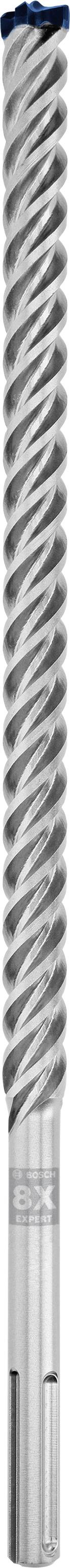 Ein Metallbohrer mit spiralförmigen Rillen, geeignet für präzises Bohren in verschiedenen Materialien.