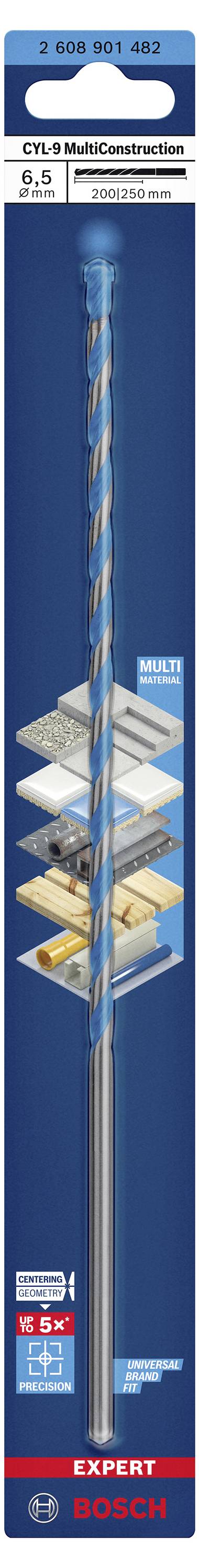 'Bosch EXPERT CYL-9 MultiConstruction Bohrer, 8 x 100 x 150 mm'. Geeignet für Beton, Mauerwerk, Metall, Fliesen, Kunststoff, Holz.