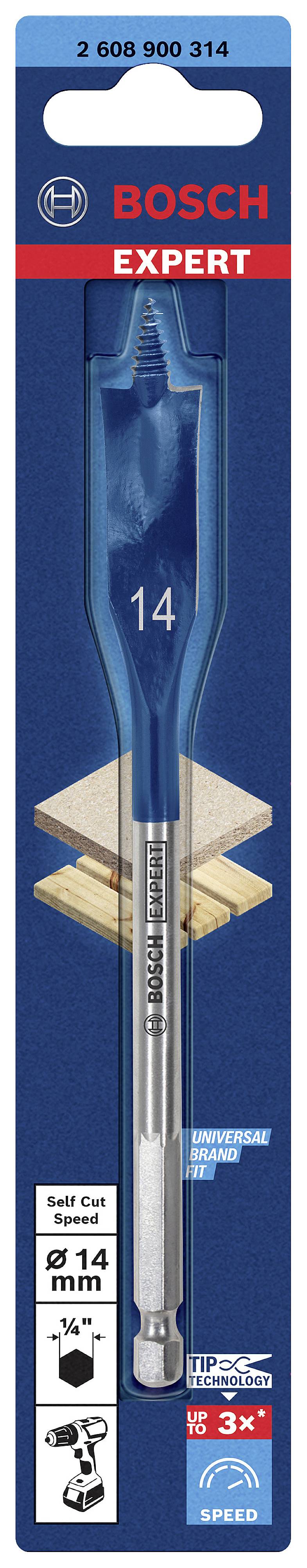Bosch Accessories 2608900314 Holz-Fräsbohrer 1 Stück 14 mm Gesamtlänge 152 mm Sechskantschaft 1 St.