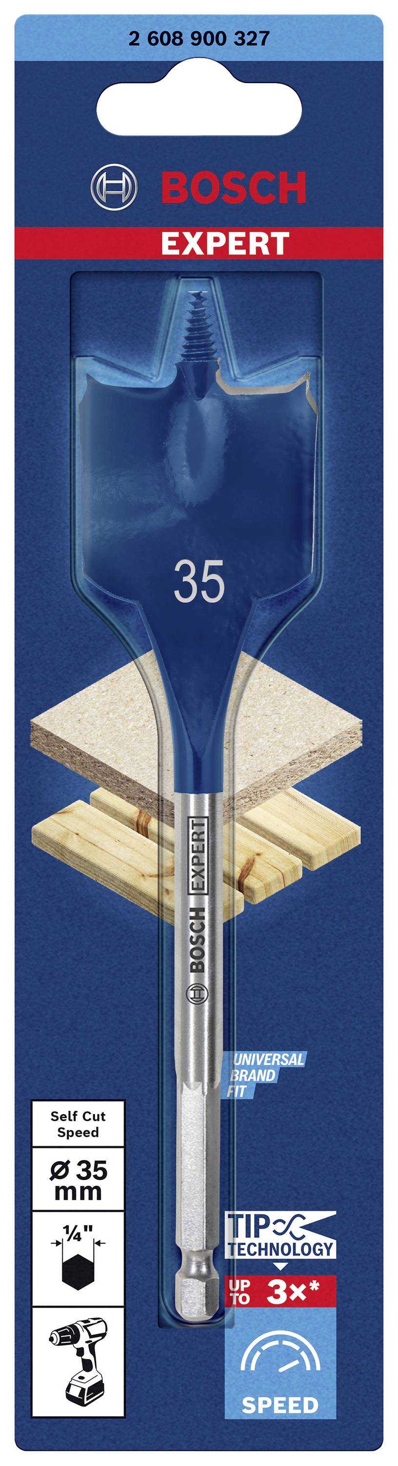 Bosch Accessories 2608900327 Holz-Fräsbohrer 1 Stück 35 mm Gesamtlänge 152 mm Sechskantschaft 1 St.