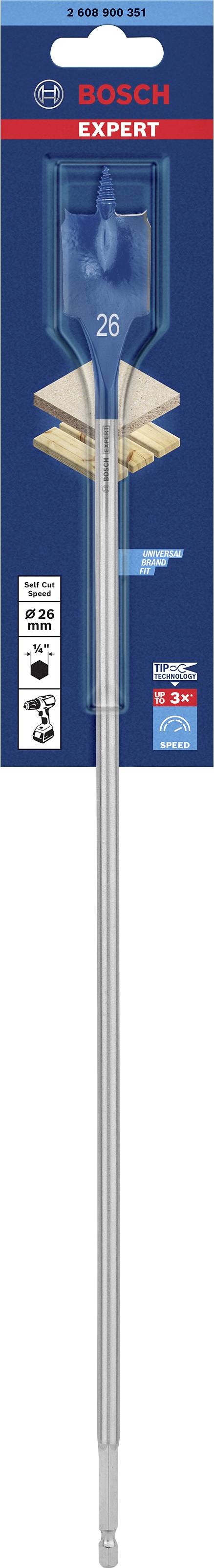 Bosch Accessories 2608900351 Holz-Fräsbohrer 1 Stück 26 mm Gesamtlänge 400 mm Sechskantschaft 1 St.