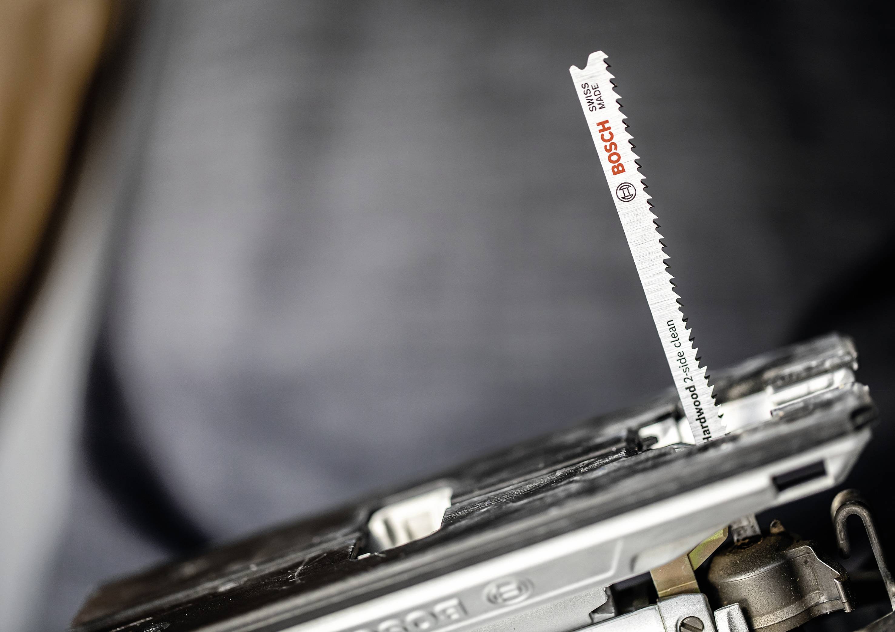 Bosch Accessories 2608900547 EXPERT ‘Hardwood 2-side clean’ T 308 BFP Stichsägeblatt, 3 Stück 3St.