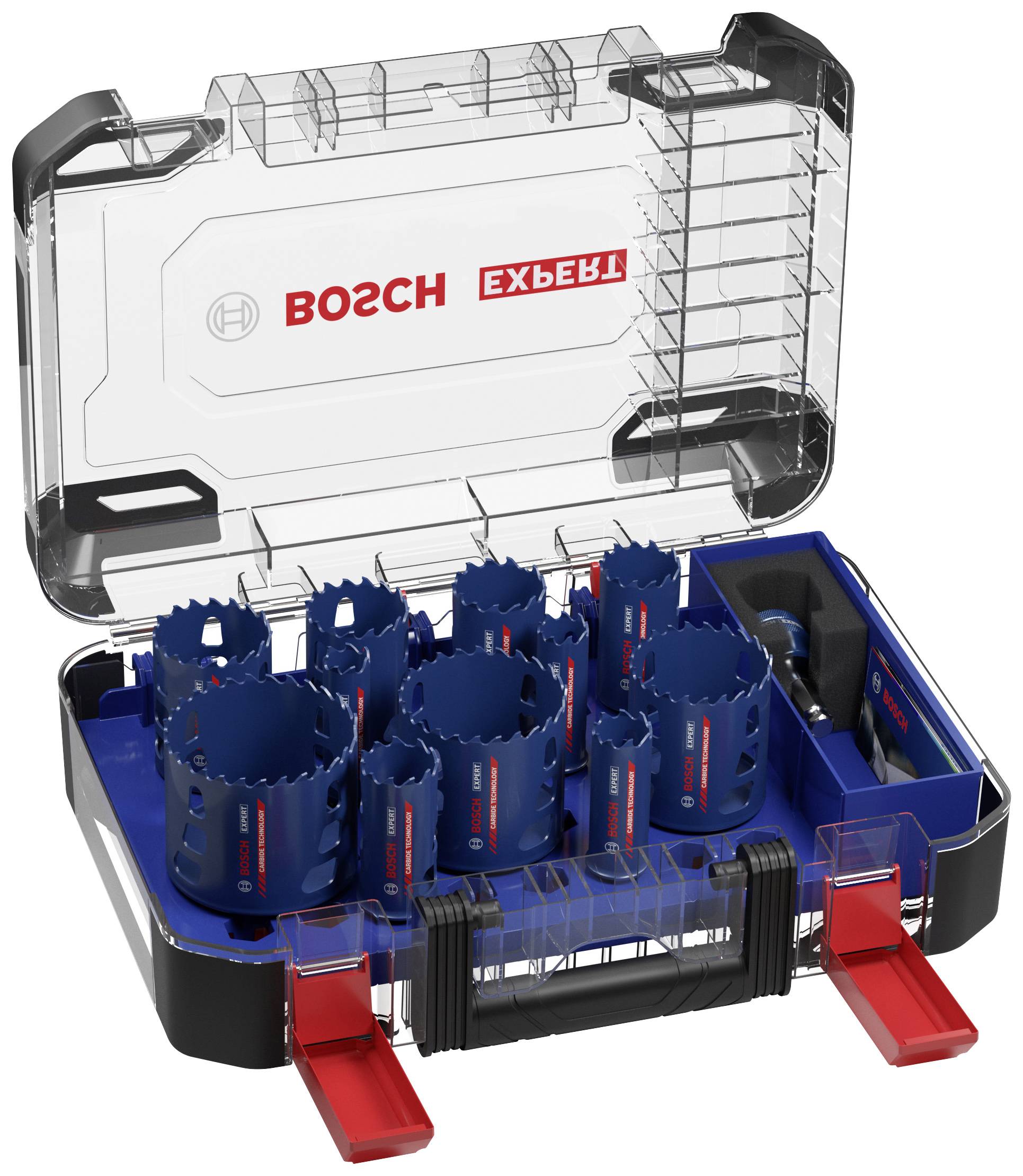 Bosch Accessories EXPERT Tough 2608900448 LochsägenSet 14teilig 20 mm, 22 mm, 25 mm, 32 mm, 35