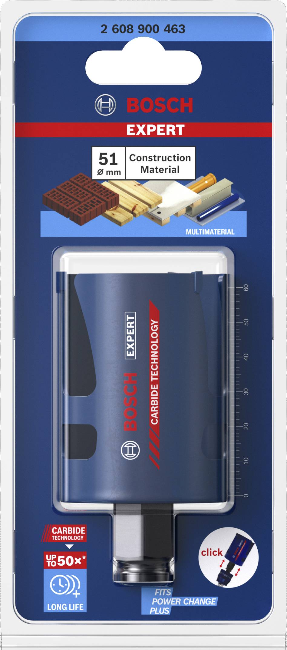 Bosch Accessories EXPERT Construction 2608900463 Lochsäge 1 Stück 51 mm 1 St.