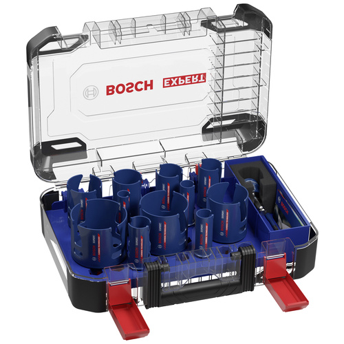 Bosch Accessories EXPERT Construction 2608900489 Lochsägen-Set 15teilig 20 mm, 22 mm, 25 mm, 32 mm, 35 mm, 40 mm, 44 mm, 51 mm