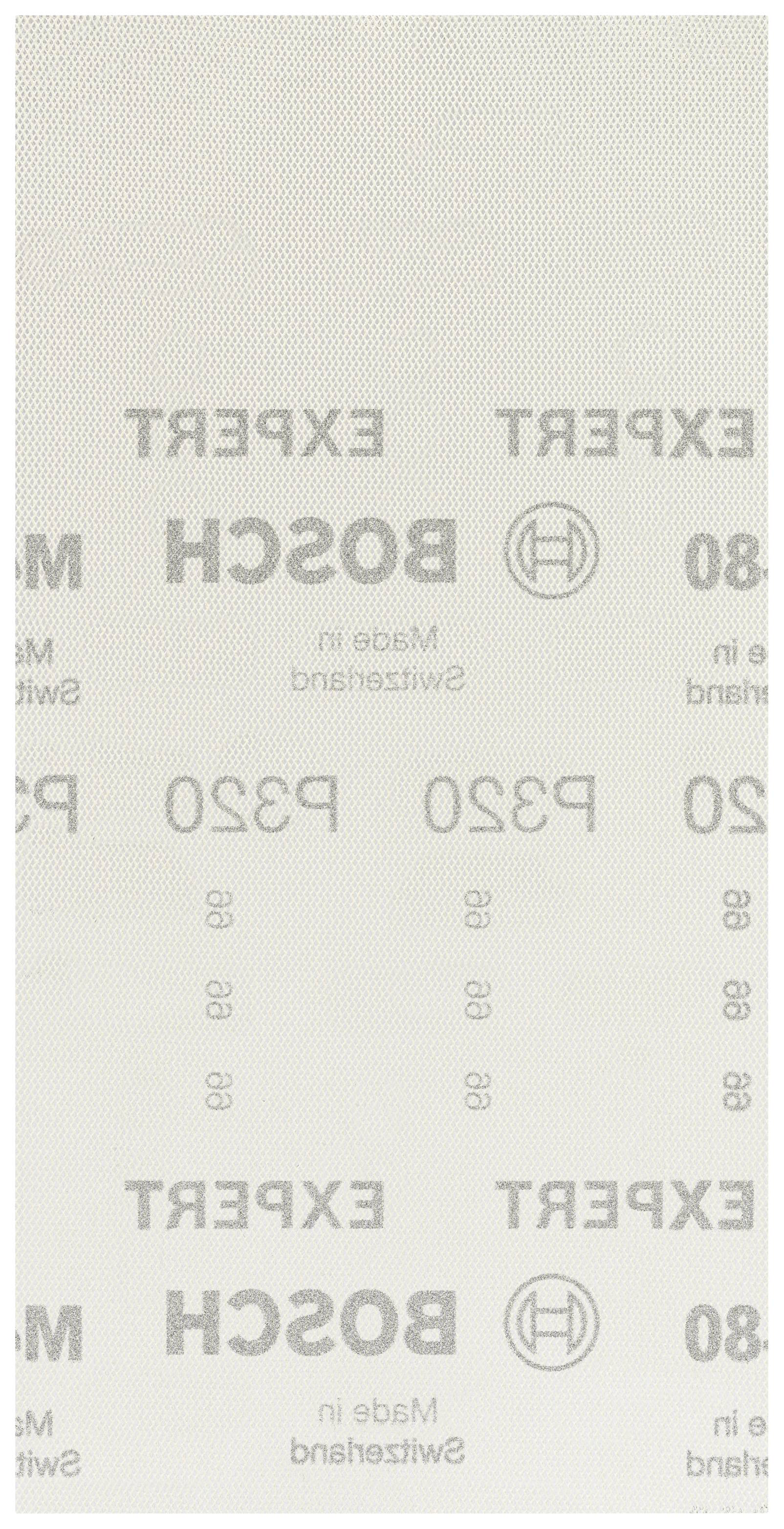 Bosch Accessories EXPERT M480 2608900768 Schleifnetz für Schwingschleifer ungelocht Körnung (num) 320 (L x B) 230mm x 115mm 10St.