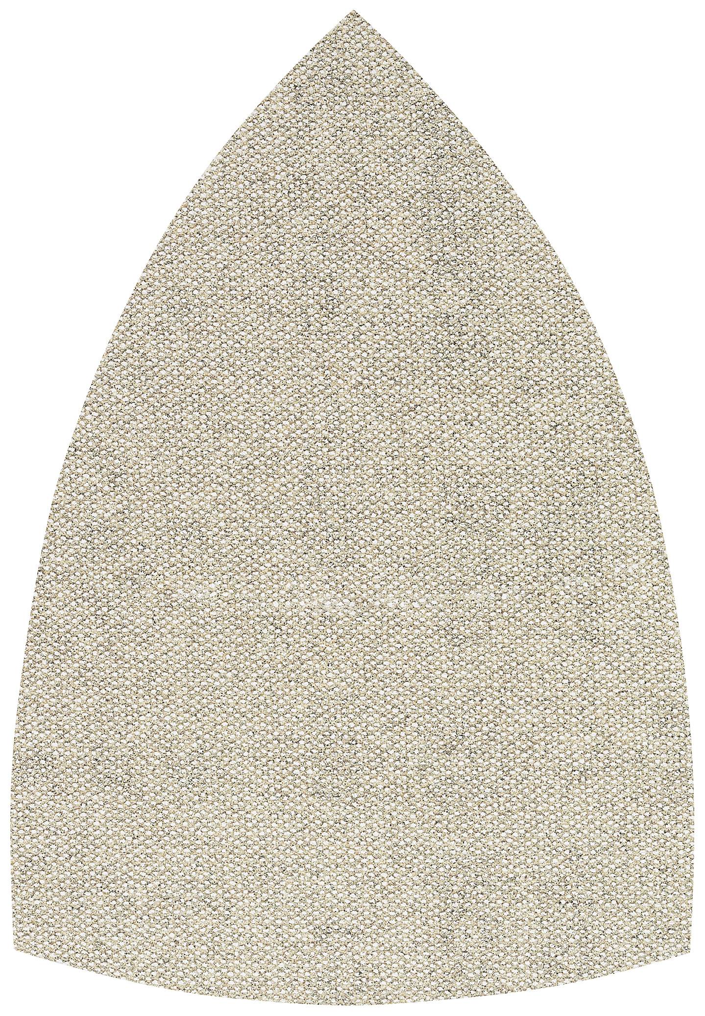 Abbildung eines beige Stoffmusters, das den Grundriss eines Bischofsmützenhutes zeigt.