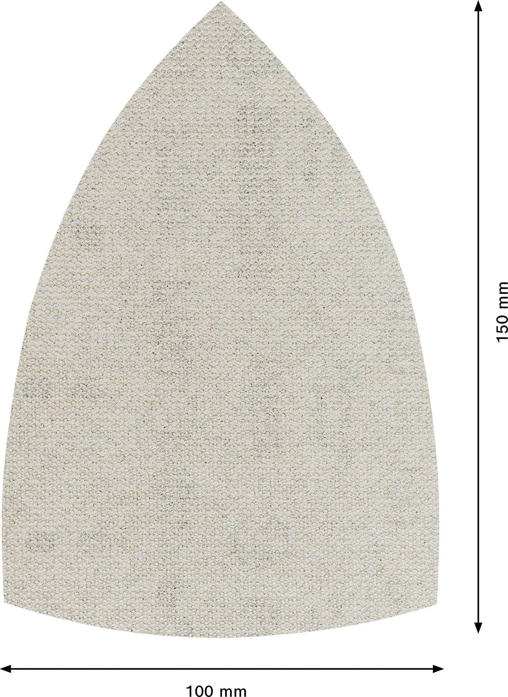 Bosch Accessories EXPERT M480 2608900726 Schleifnetz für Multischleifer ungelocht Körnung (num) 100 (L x B) 150mm x 100mm 10St.