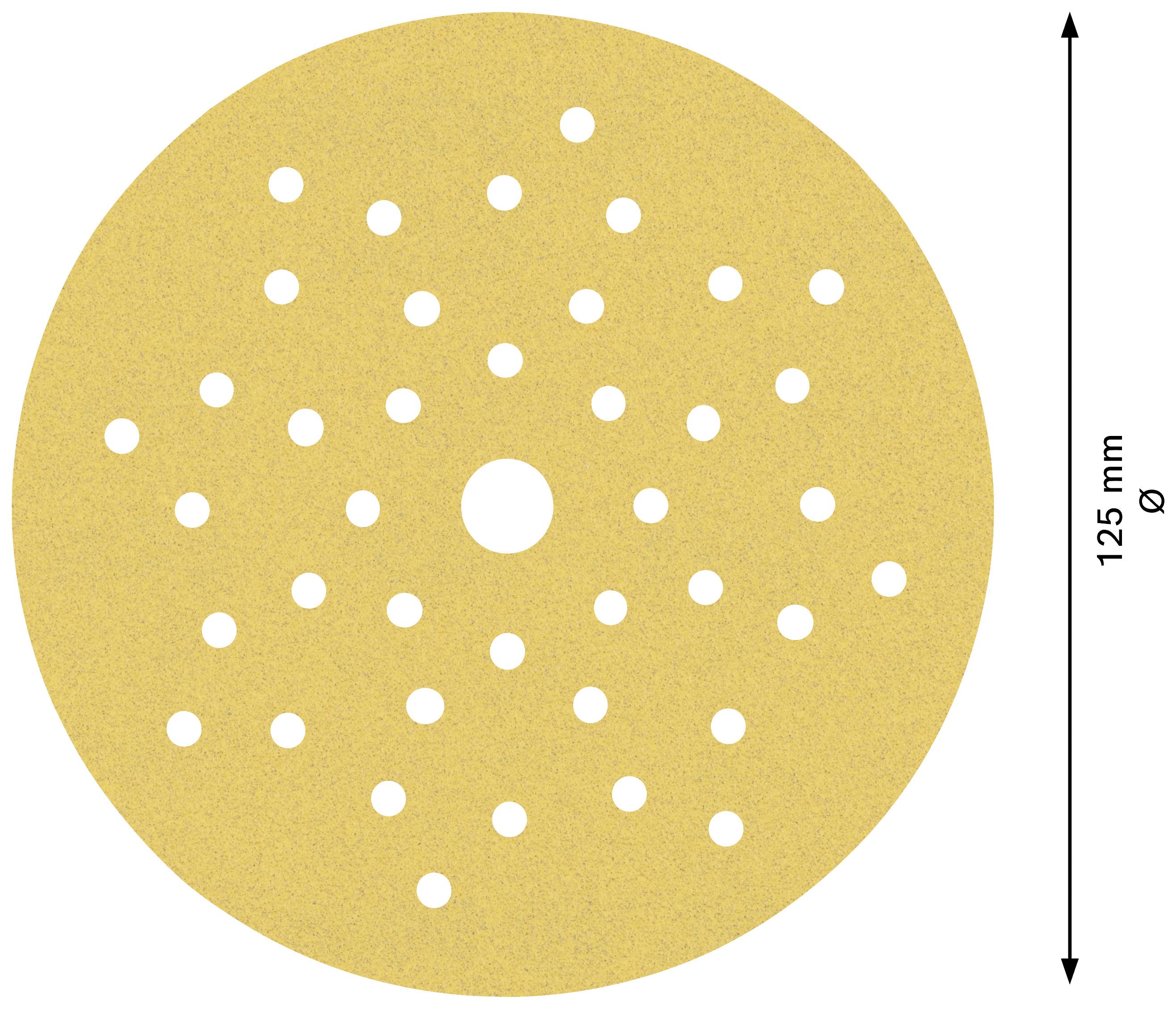 Bosch Accessories EXPERT C470 2608901128 Exzenterschleifpapier gelocht Körnung (num) 120 (Ø) 125mm 50St.