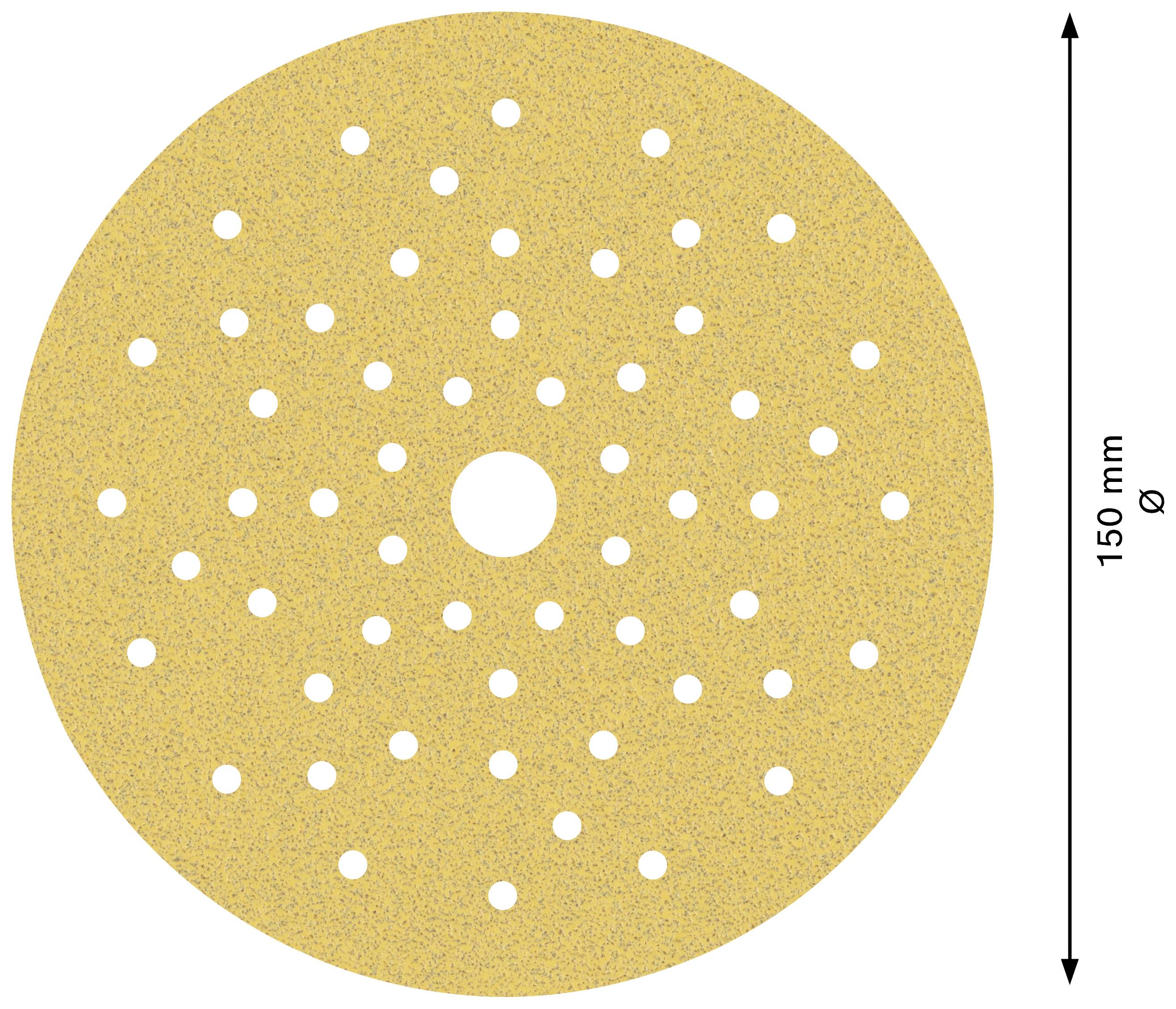 Bosch Accessories EXPERT C470 2608901104 Exzenterschleifpapier gelocht Körnung (num) 80 (Ø) 150mm 5St.