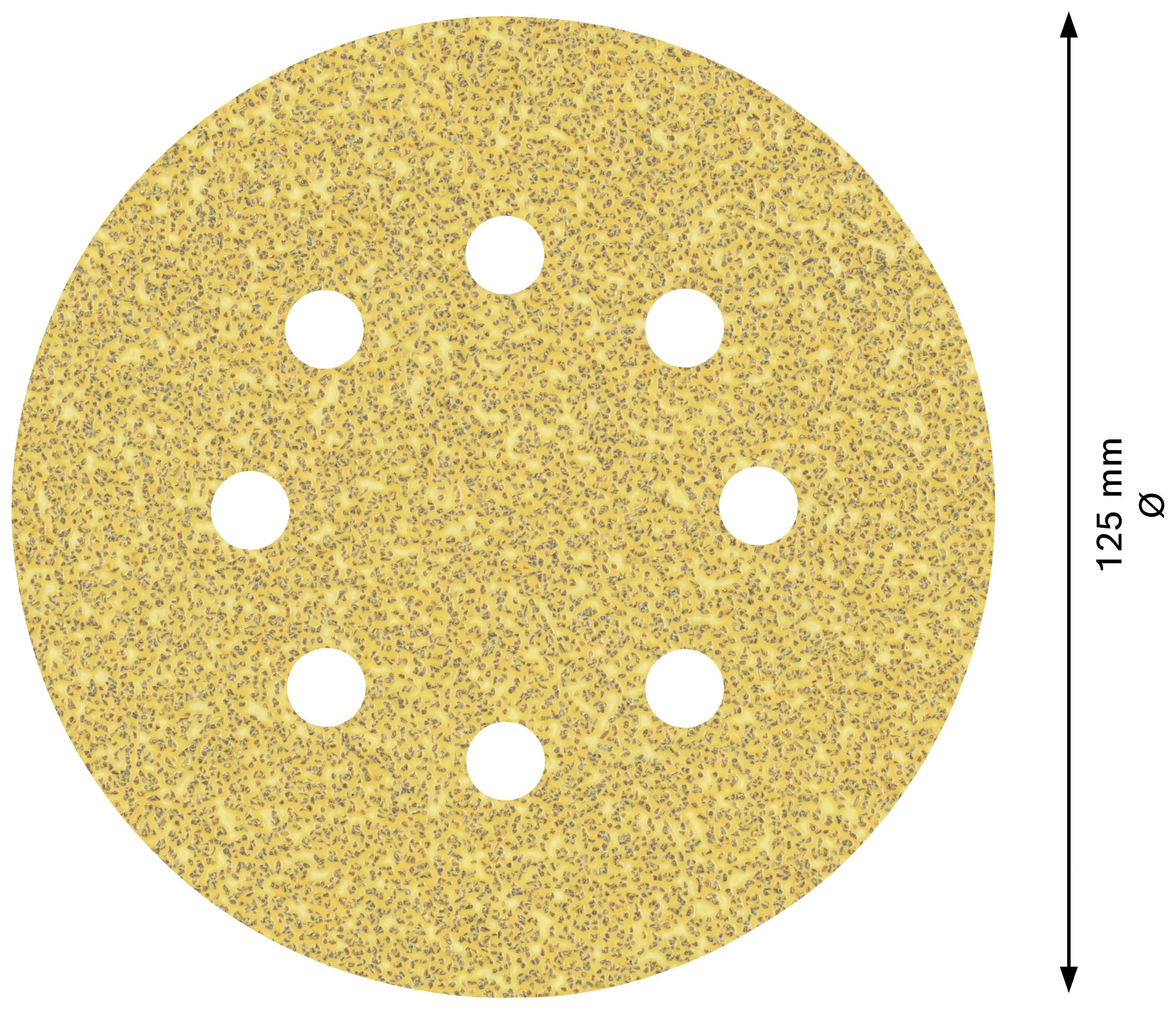 Bosch Accessories EXPERT C470 2608900908 Exzenterschleifpapier gelocht Körnung (num) 40 (Ø) 125mm 50St.