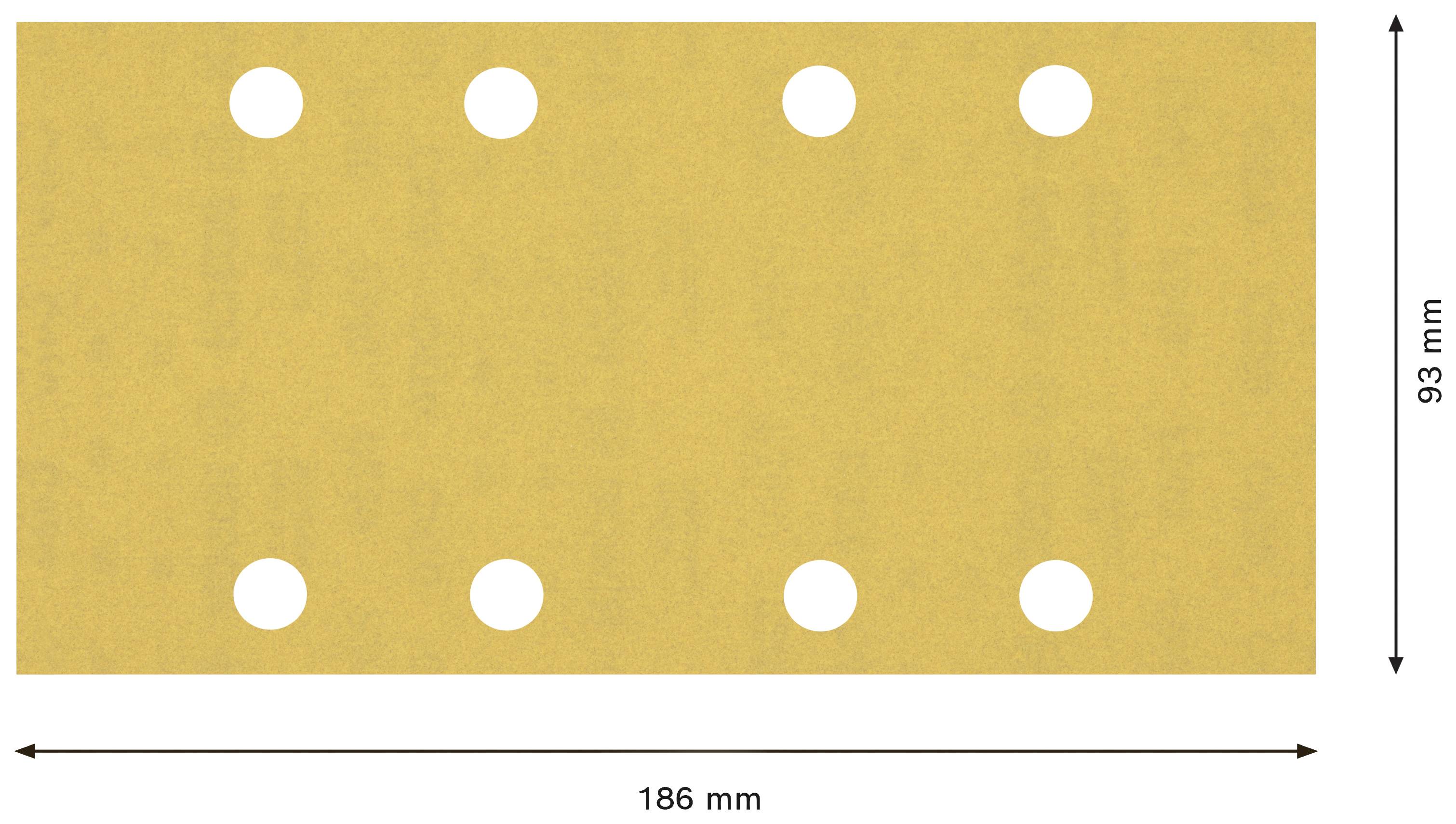 Bosch Accessories EXPERT C470 2608900858 Schwingschleifpapier gelocht Körnung (num) 240 (L x B) 230mm x 93mm 10St.