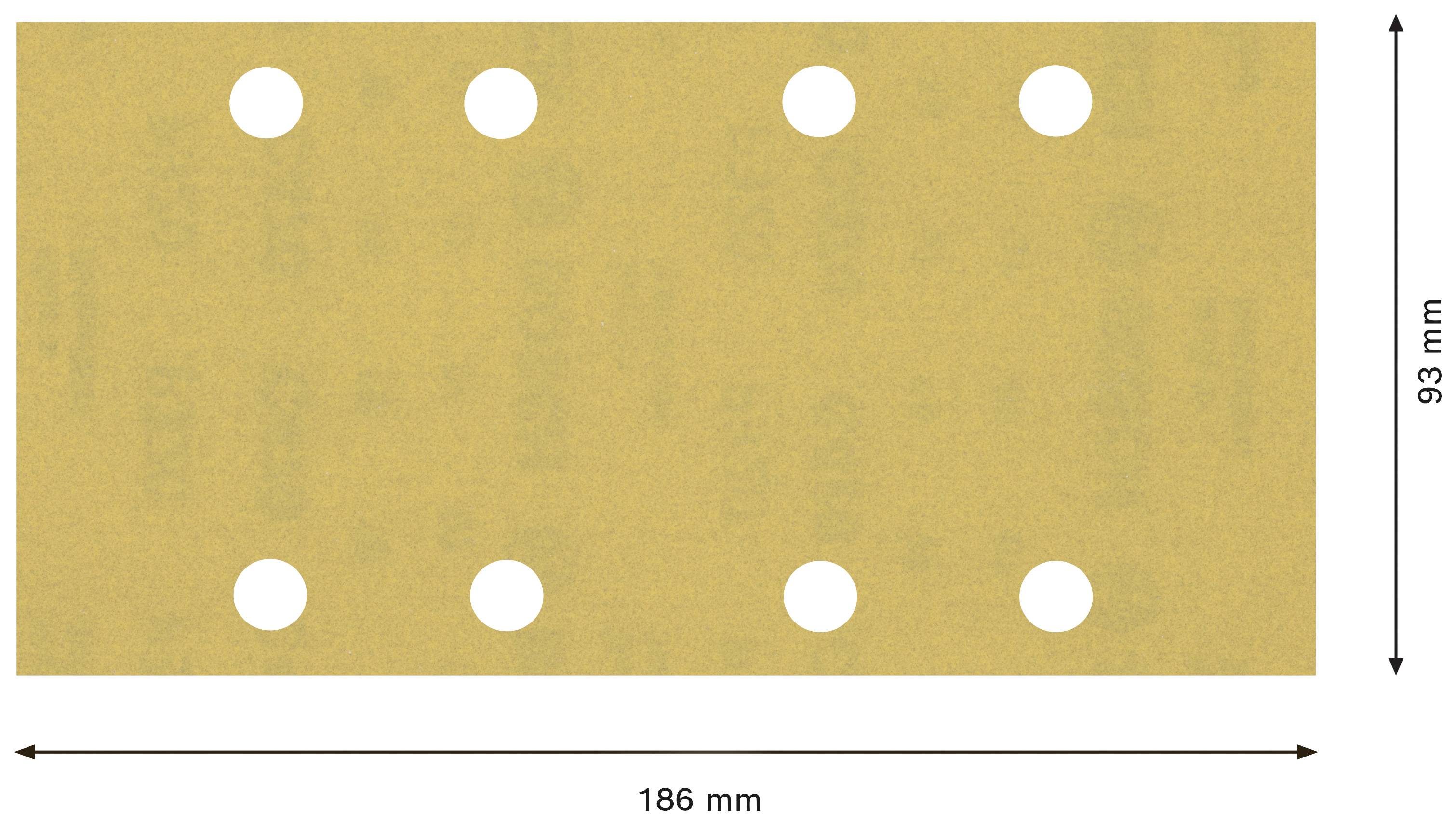 Bosch Accessories EXPERT C470 2608900870 Schwingschleifpapier gelocht Körnung (num) 320 (L x B) 230mm x 93mm 10St.