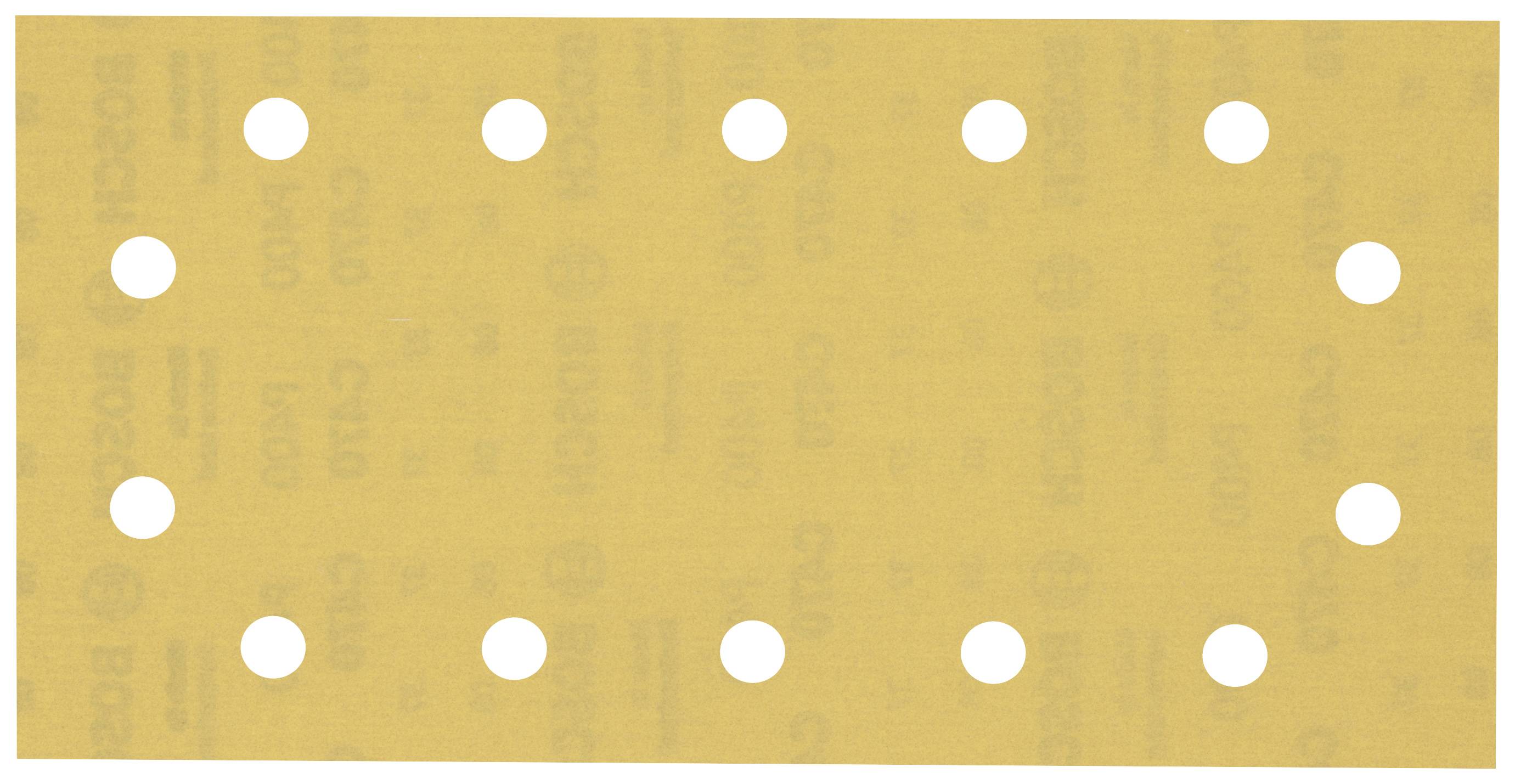 Bosch Accessories EXPERT C470 2608900950 Schwingschleifpapier gelocht Körnung (num) 400 (L x B) 230mm x 115mm 50St.
