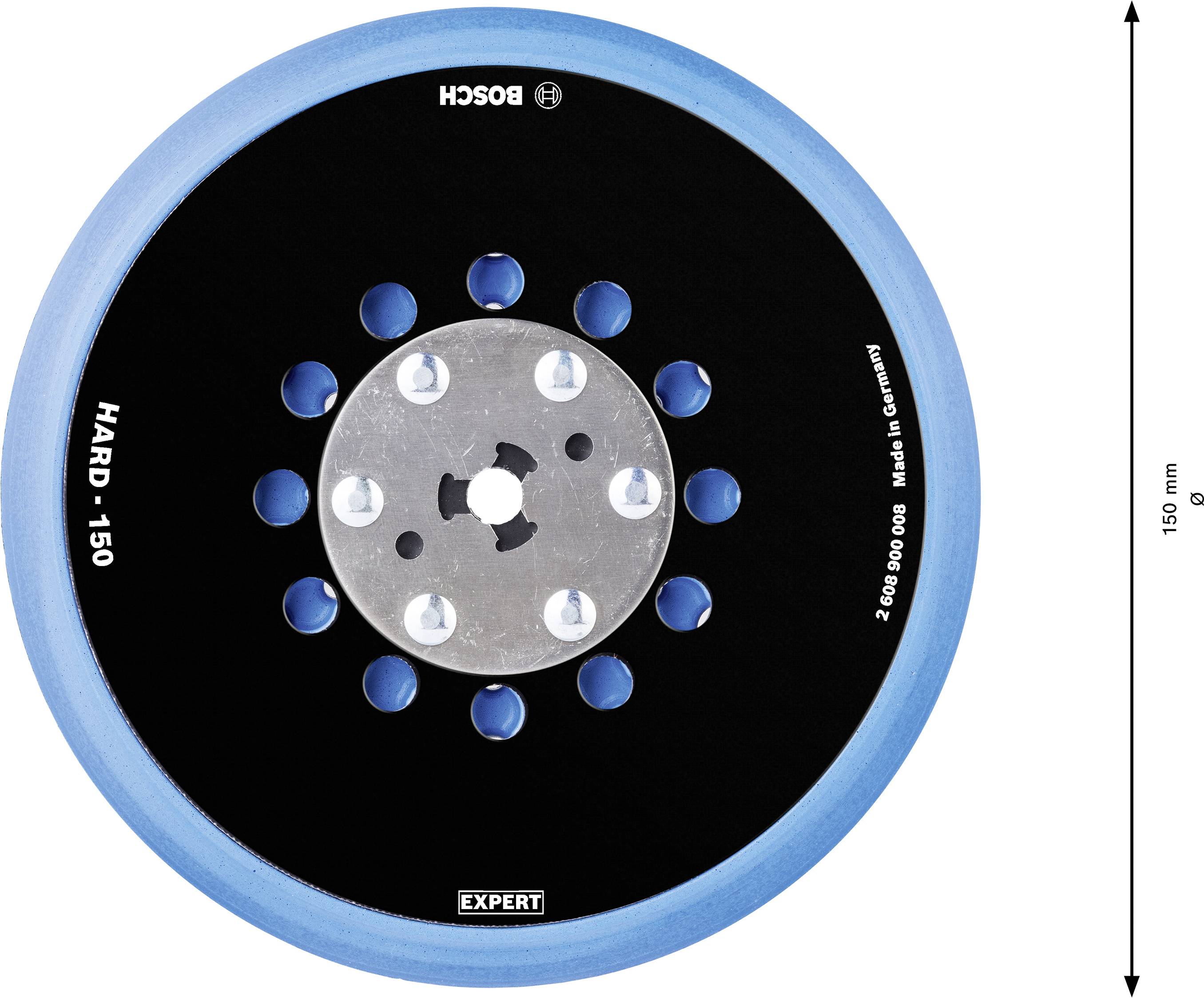 Bosch Accessories 2608900008 EXPERT Multihole Universalstützteller, 150 mm, hart Durchmesser 150 mm