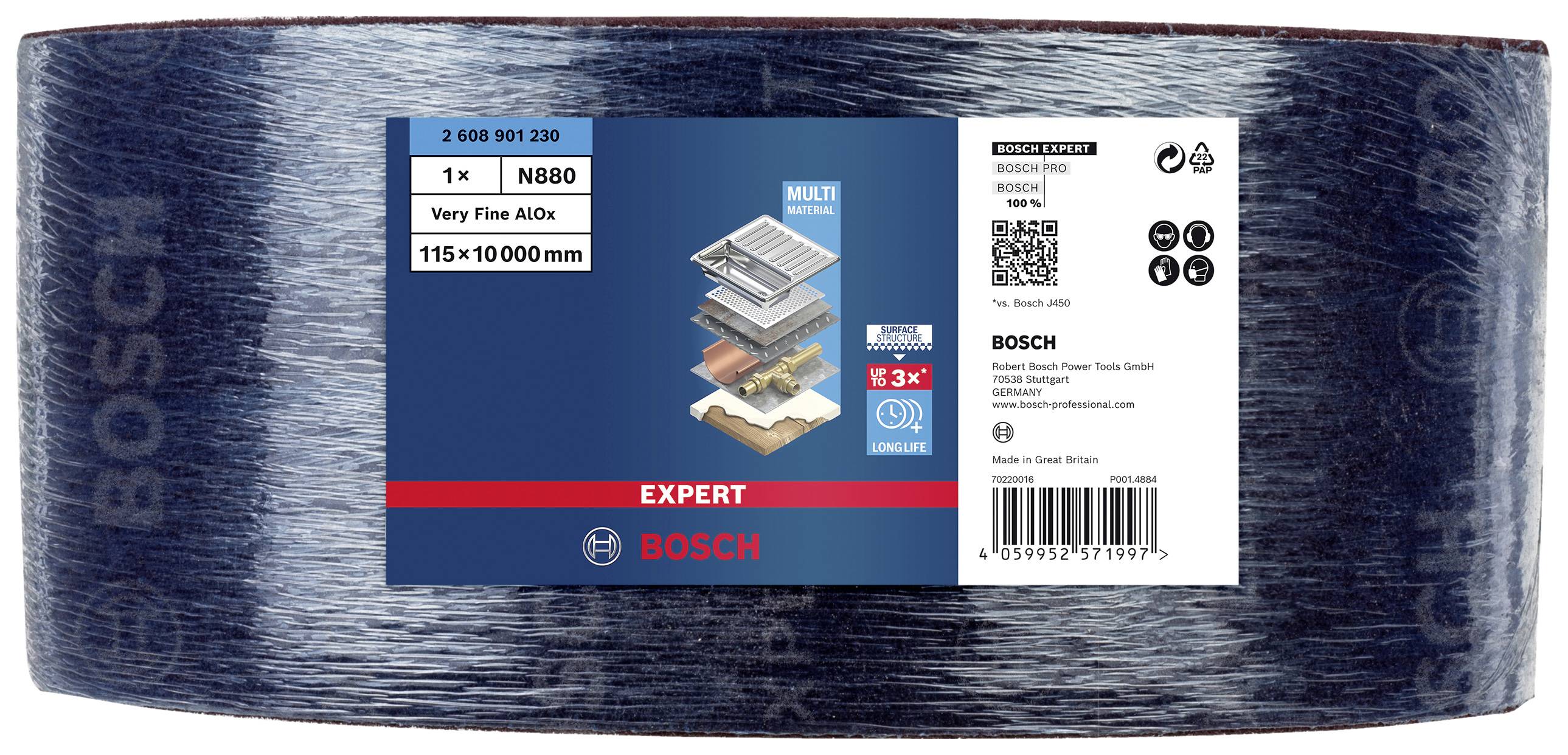 Bosch Accessories EXPERT N880 2608901230 Vliesband 10m