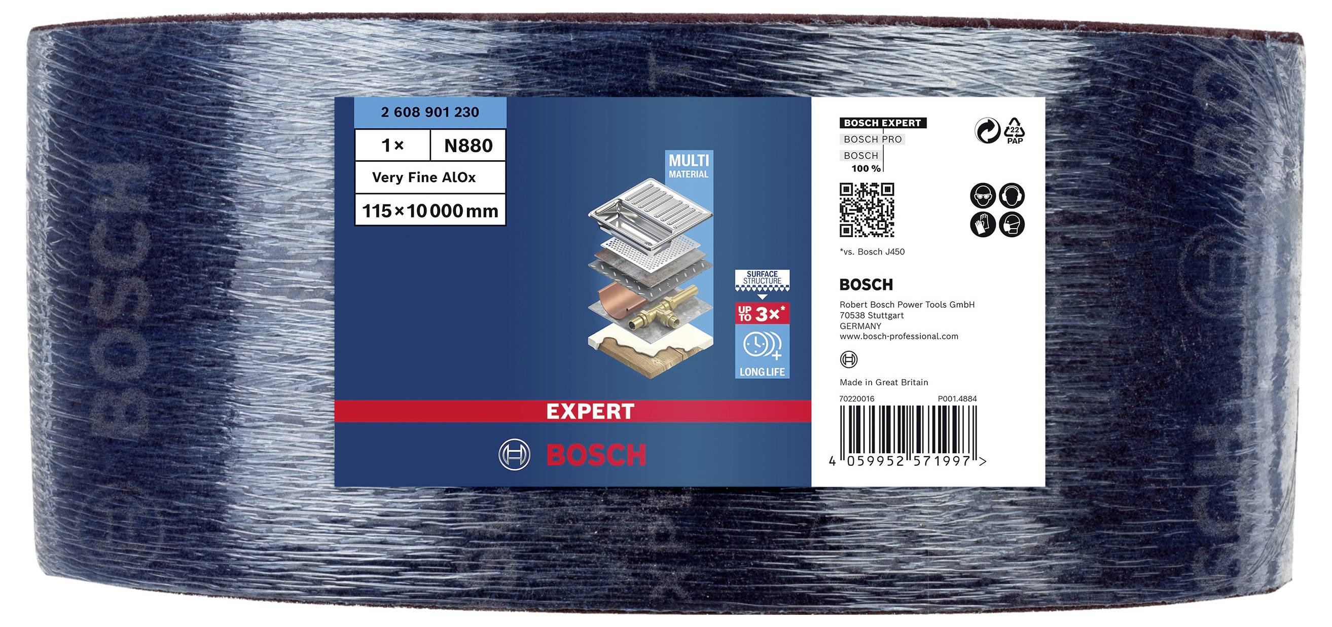 Bosch Accessories EXPERT N880 2608901230 Vliesband 10m