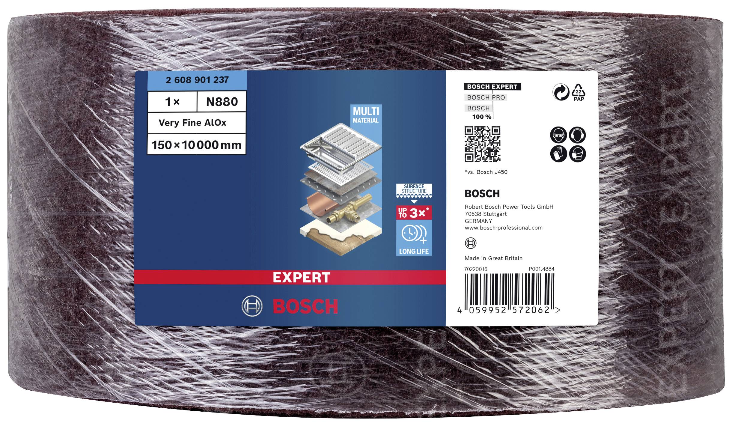 Bosch Accessories EXPERT N880 2608901237 Vliesband 10m