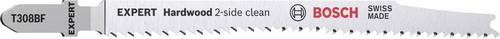 Bosch Accessories 2608900545 EXPERT ‘Hardwood 2-side clean’ T 308 BF Stichsägeblatt, 25 Stück