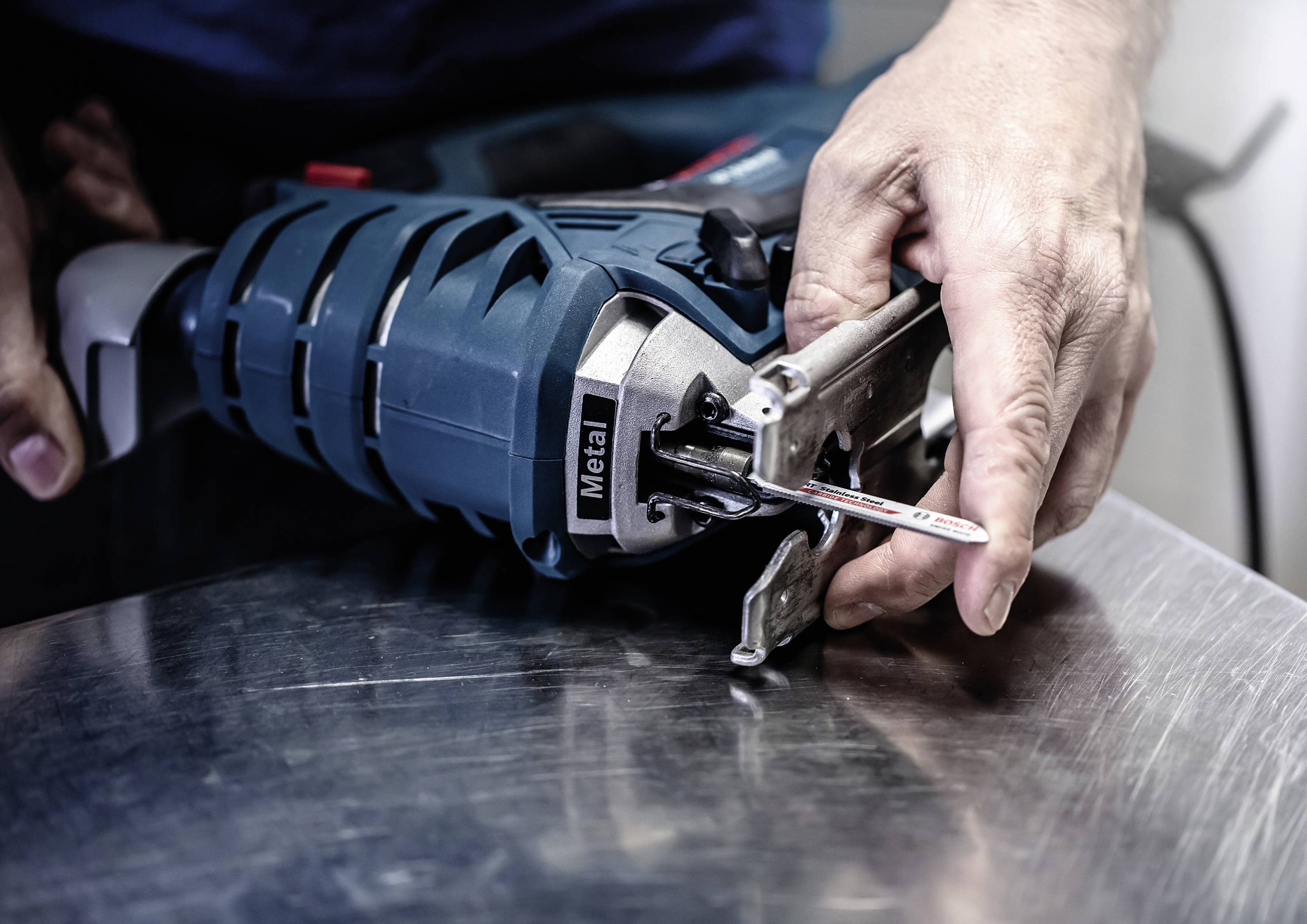 Bosch Accessories 2608900561 EXPERT ‘Stainless Steel’ T 118 AHM Stichsägeblatt, 3 Stück 3 St.