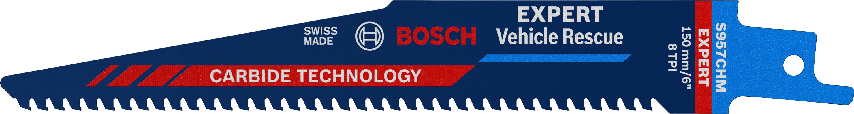 Bosch Accessories 2608900378 EXPERT ‘Vehicle Rescue’ S 957 CHM Säbelsägeblatt, 1 Stück Sägeblatt-Länge 150mm 1St.