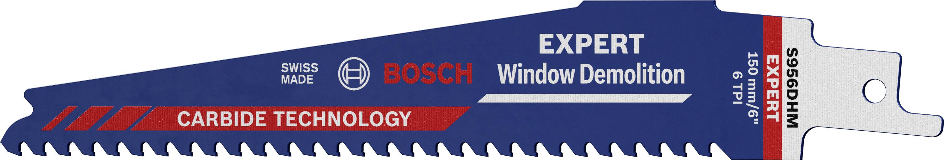 Bosch Accessories 2608900386 EXPERT ‘Window Demolition’ S 956 DHM Säbelsägeblatt, 10 Stück S