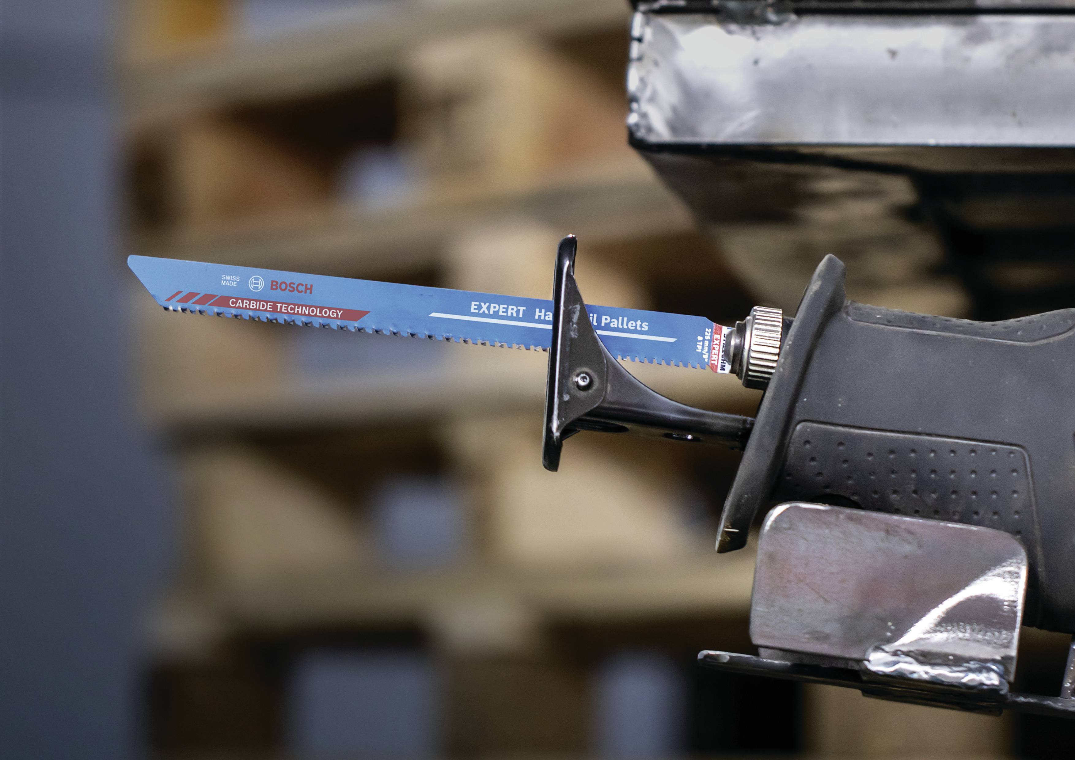 Bosch Accessories 2608900387 EXPERT ‘Hard Nail Pallets’ S 1122 CHM Säbelsägeblatt, 1 Stück Sägeblatt-Länge 225 mm 1 St.