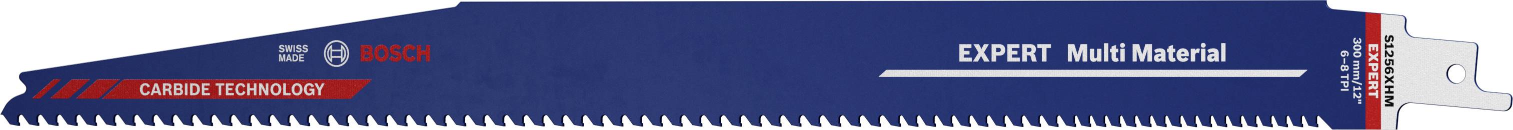 Bosch Accessories 2608900395 EXPERT ‘Multi Material’ S 1256 XHM Säbelsägeblatt, 10 Stück Säg