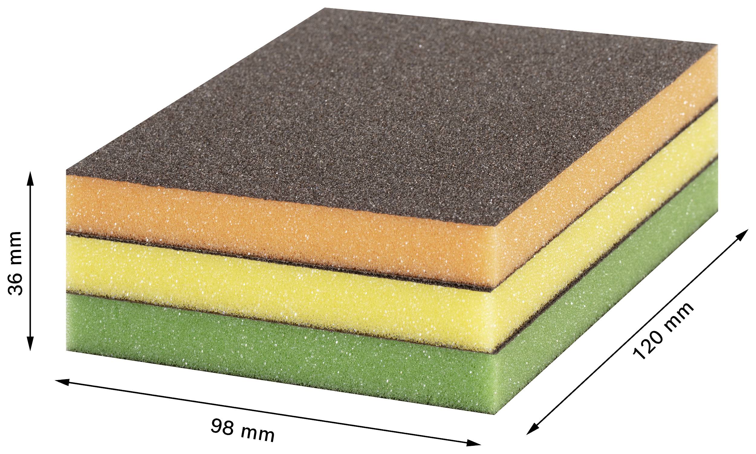 Bosch Accessories EXPERT S473 2608901176 Schleifblock 3St.