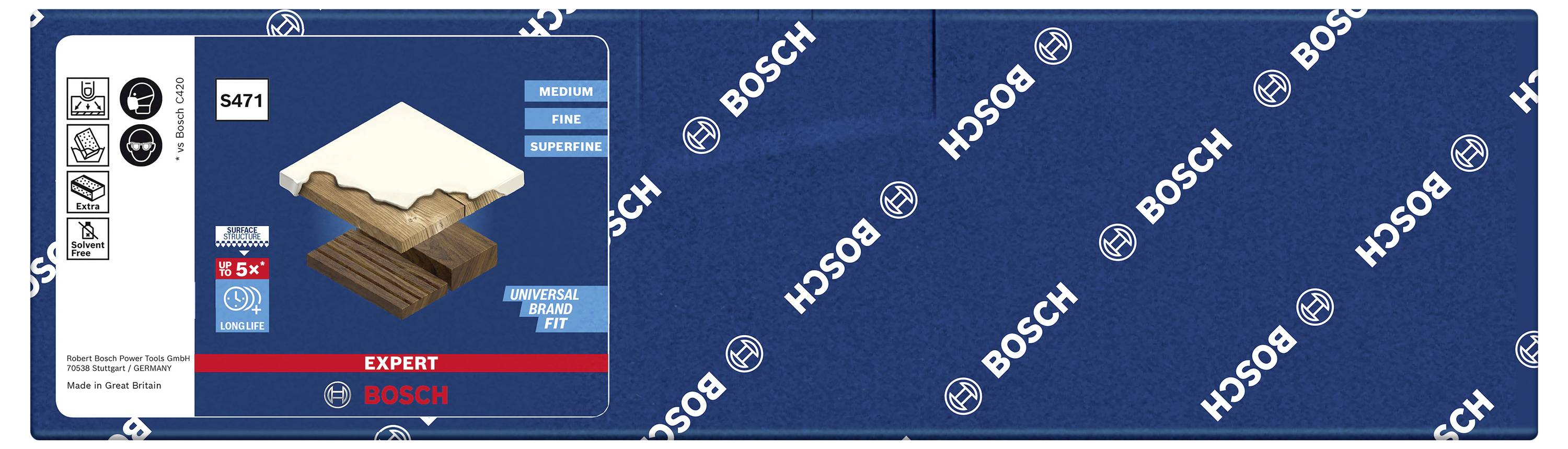 Bosch Accessories EXPERT S471 2608901180 Schleifblock (L x B x H) 97 x 69 x 26mm