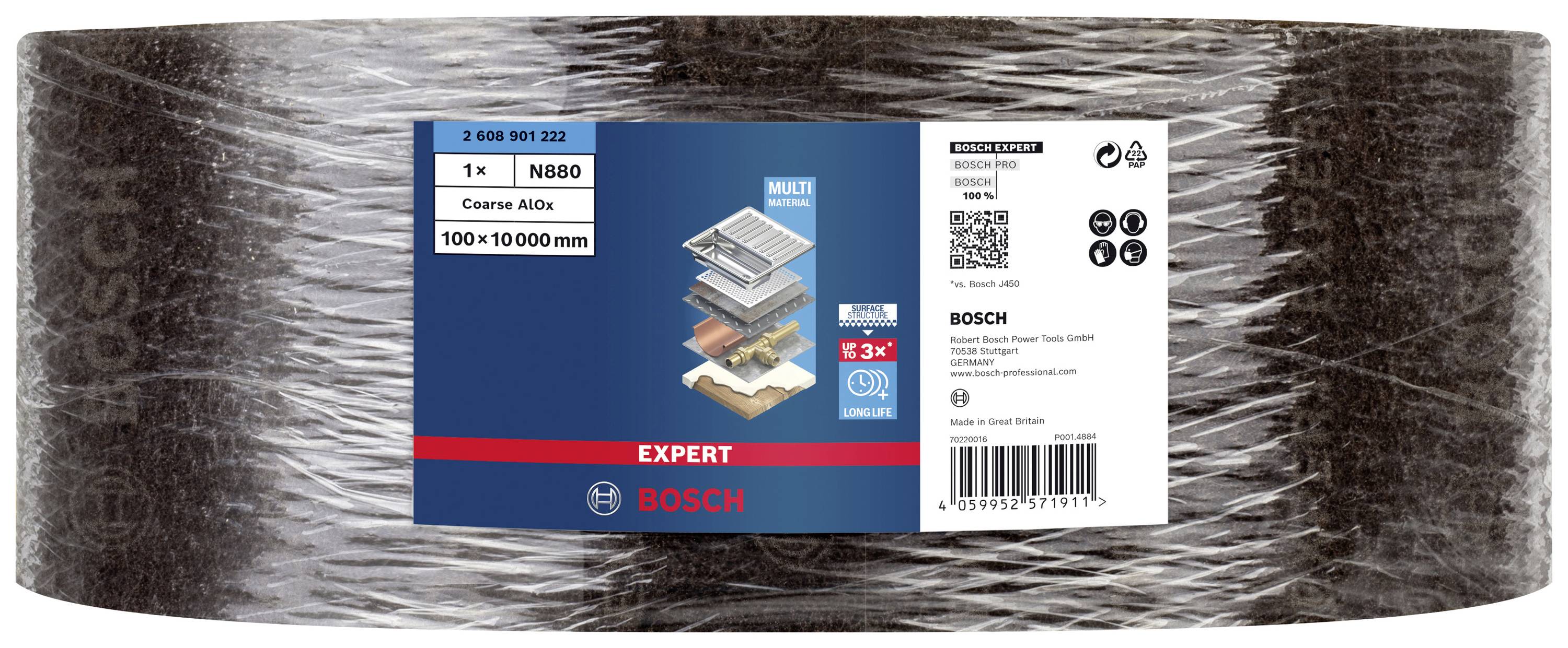Bosch Accessories EXPERT N880 2608901222 Vliesband 10m